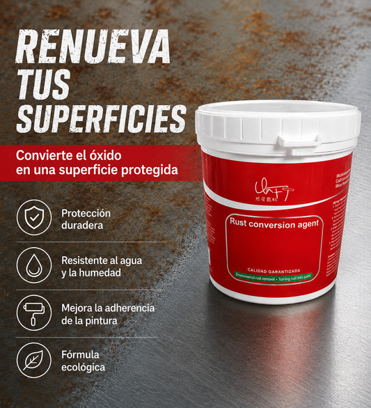 Tratamiento Adiós al Óxido | Convertidor Óxido Anticorrosivo 1KG